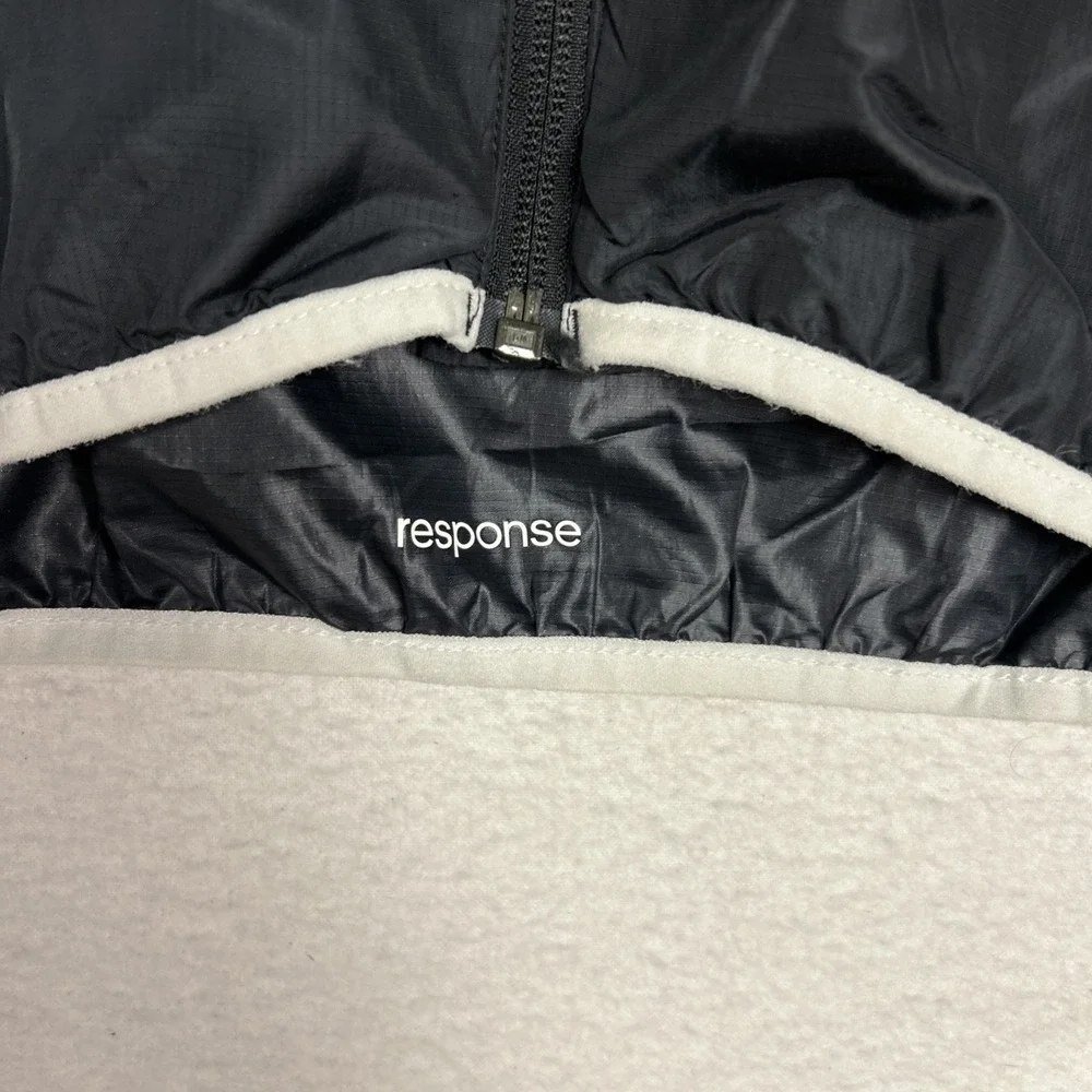 Adidas Wind Jacket Mens Large Black Climalite Response Full Zip D88342